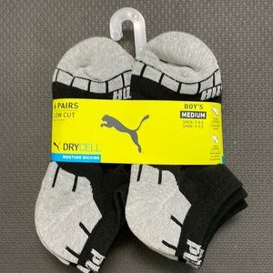 Puma 6 Pairs Low Cut Socks